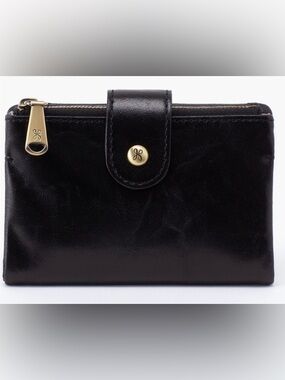 NWT HOBO Ray Bifold Wallet in Black